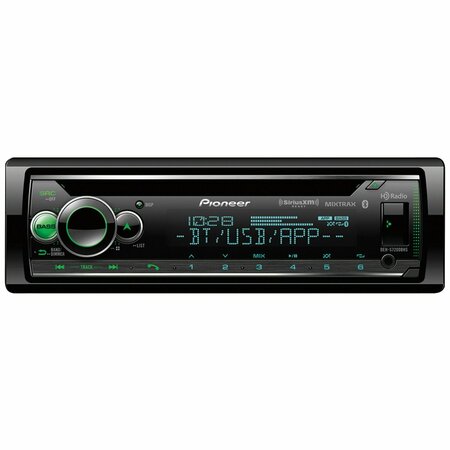 Pioneer Single-Din In-Dash Cd Receiver With Bluetooth, Hd Radio, And Siriusxm DEH-S7200BHS